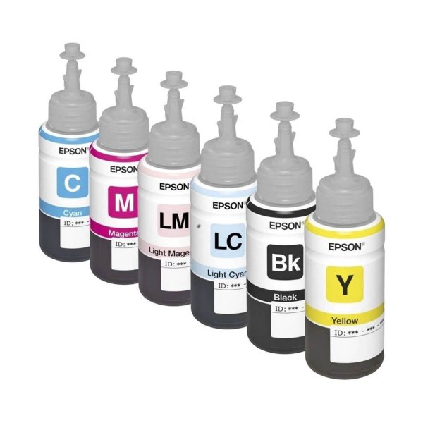 Epson T673 Mürekkep L800 L805 L810 L850 L1800 6 Renk Takim