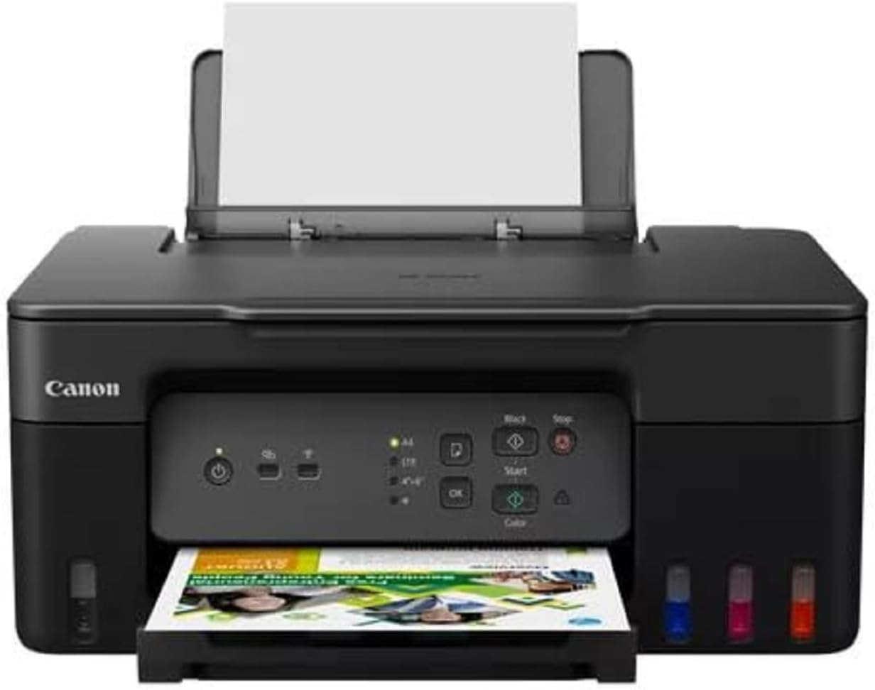 CANON A4 Renkli G3430 Çok Fonksiyonlu Tanklı Yazıcı USB 2.0,Kablosuz