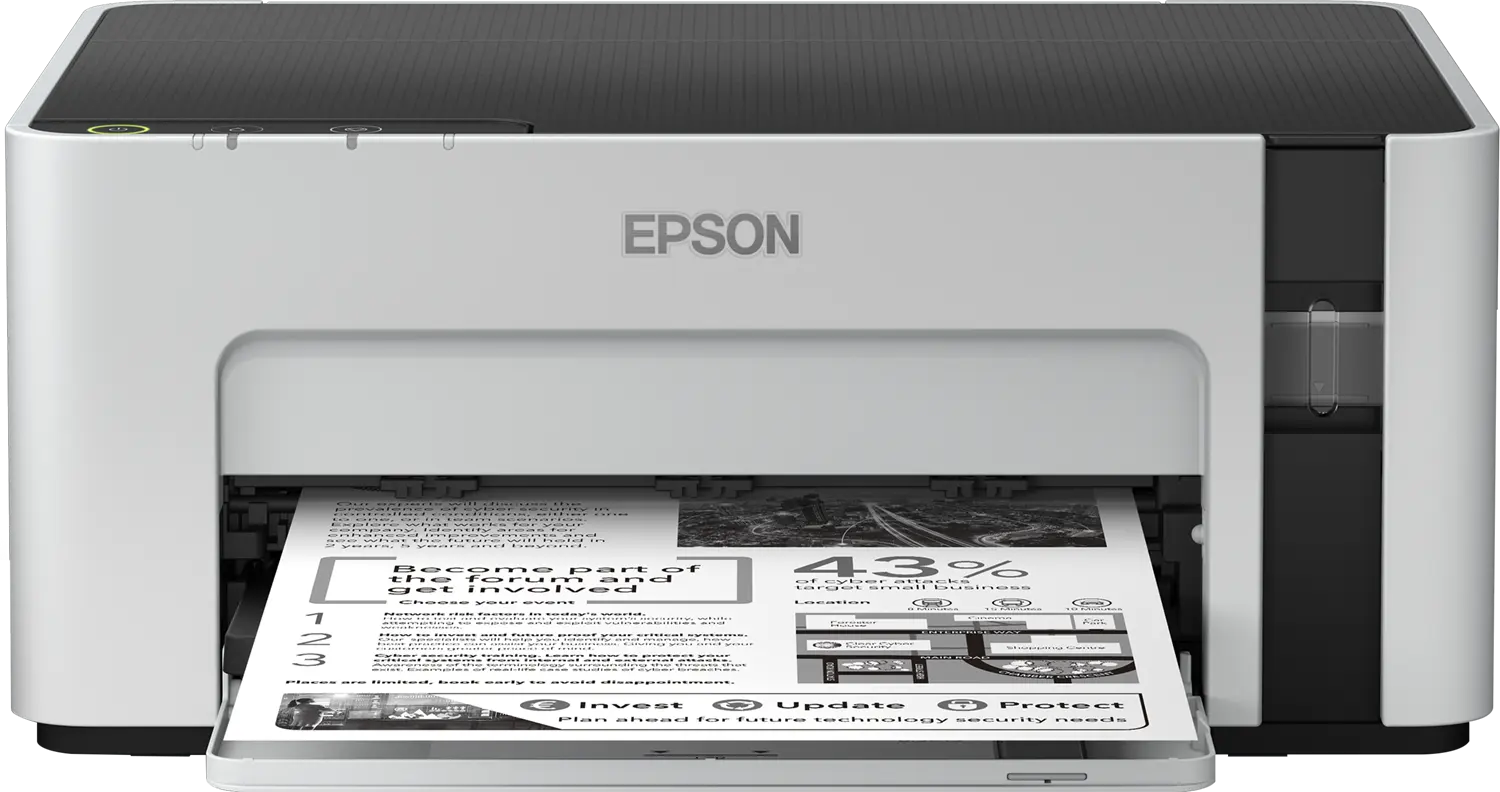 EPSON A4 Siyah M1100 Yazıcı USB 2.0,Kablosuz Tanklı / 5.000 sayfa baskı